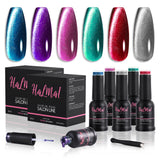24D Cat Eye Gel Nail Polish 6 Colors 6*8ml