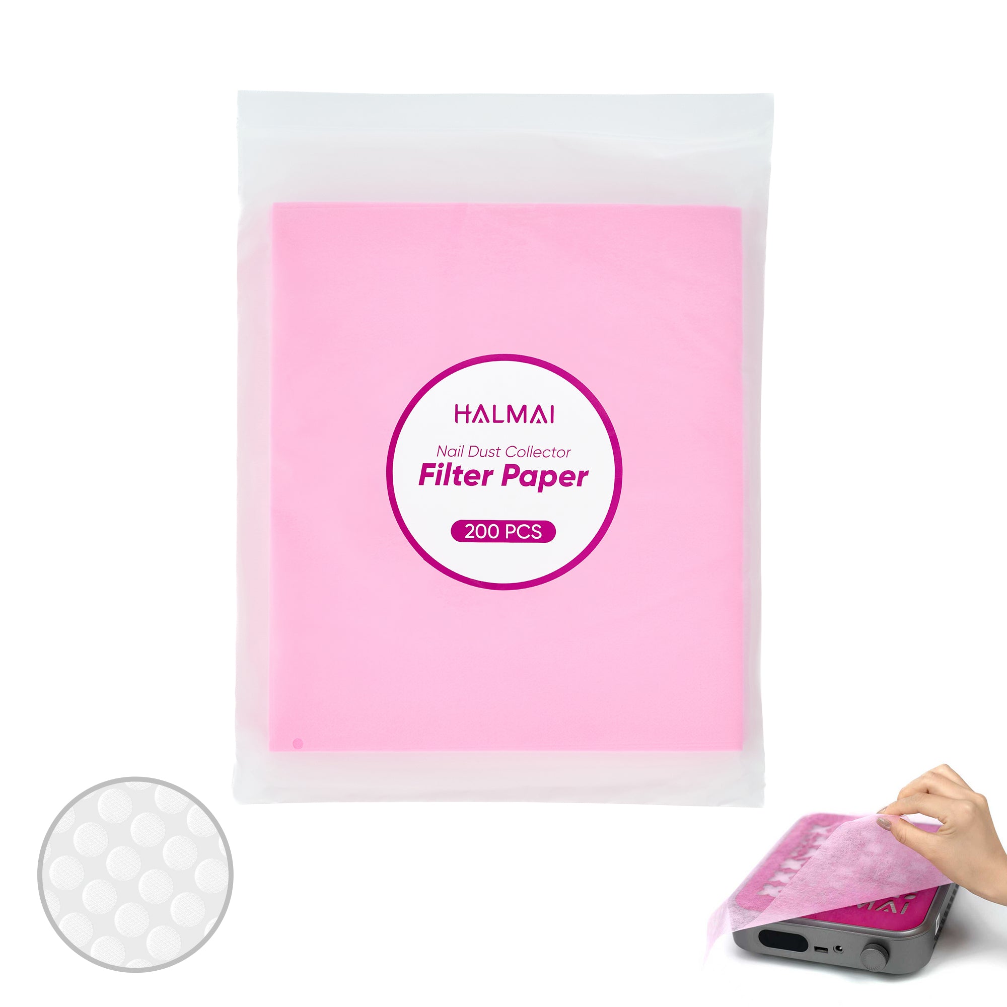 HALMAI Disposable Dust Collector Pre-Filter Sheets - Custom Fit