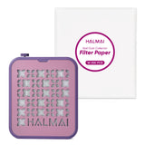 Rechargeable Cordless Nail Dust Collector Set 2 Mauve Violet