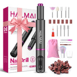 HMC180 Cordless Portable Electric Nail Drill Machine for Home with Max 20000 RPM