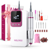 HALMAI 40000RPM HMC320 Salon-Grade Professional Electric Nail Drill