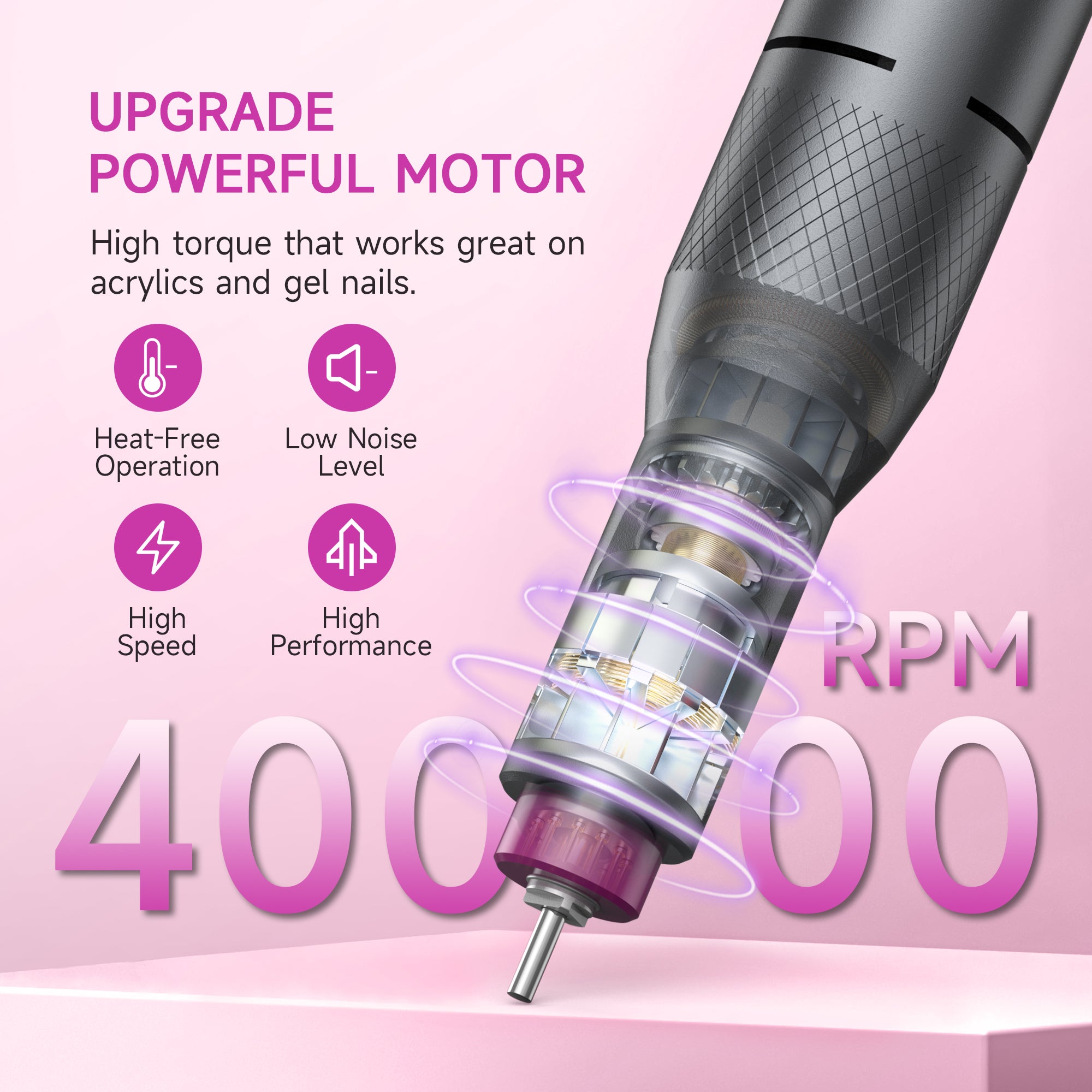 Professional Salon Quality at Home: 3-in-1 Nail Kit