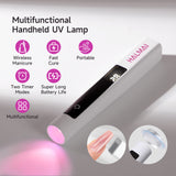 CatEye Gel Nail Polish Kit with Handled UV Lamp