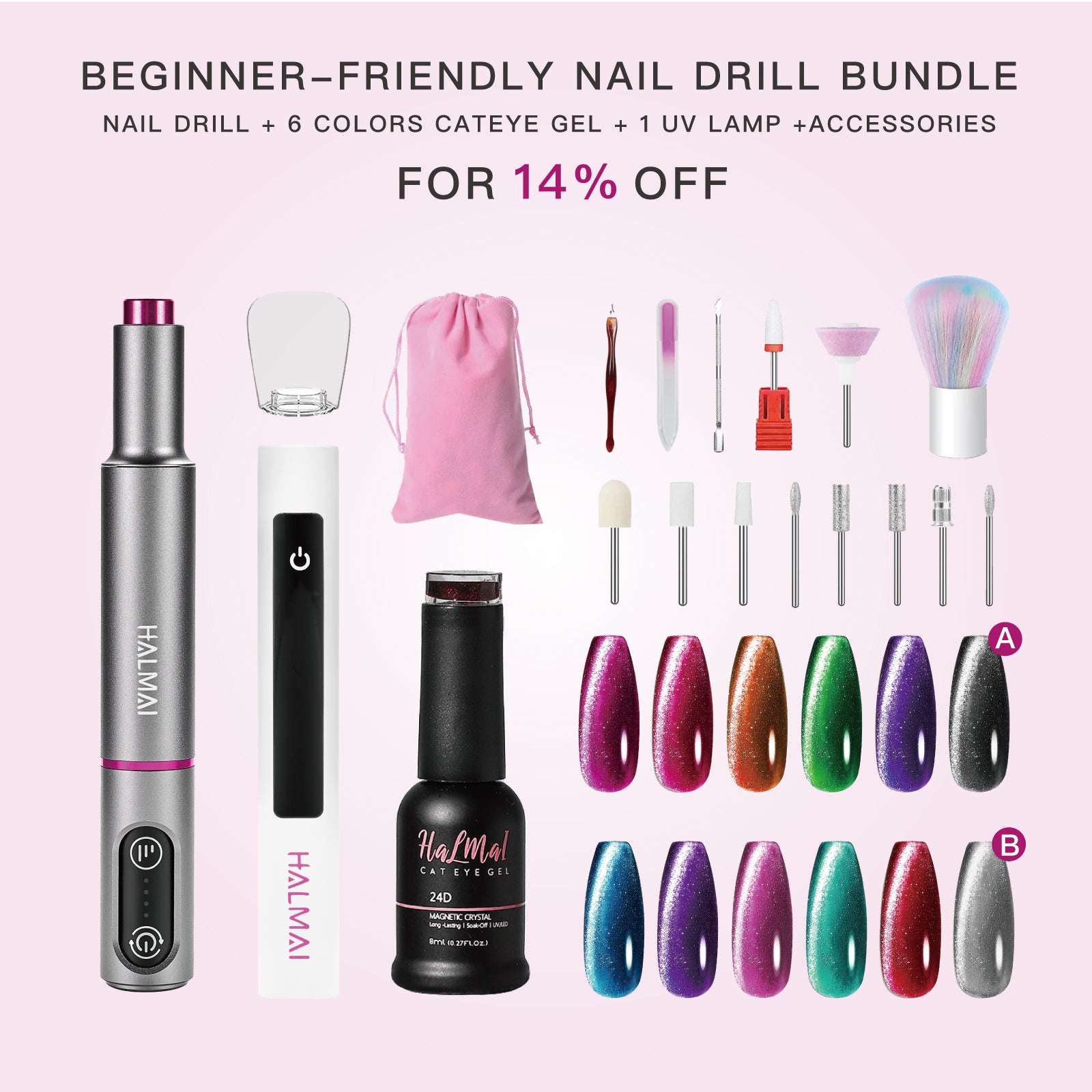 Beginner-Friendly Manicure Set Include Everything You Need