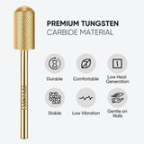 Large Barrel Smooth Bit-Gold