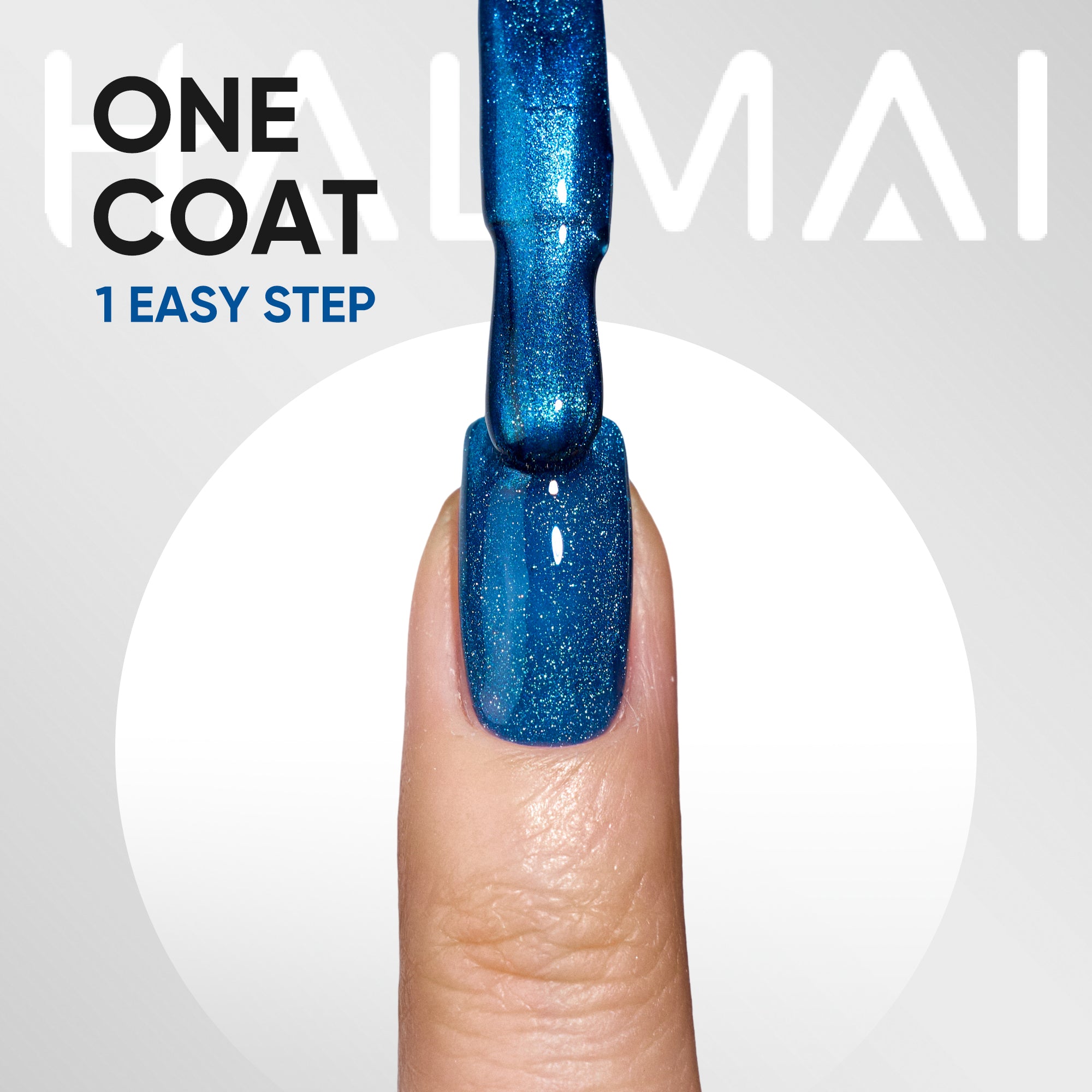 One Coat Gel-Deep Ocean Blue