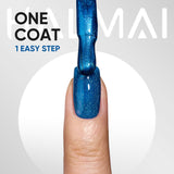 One Coat Gel-Deep Ocean Blue