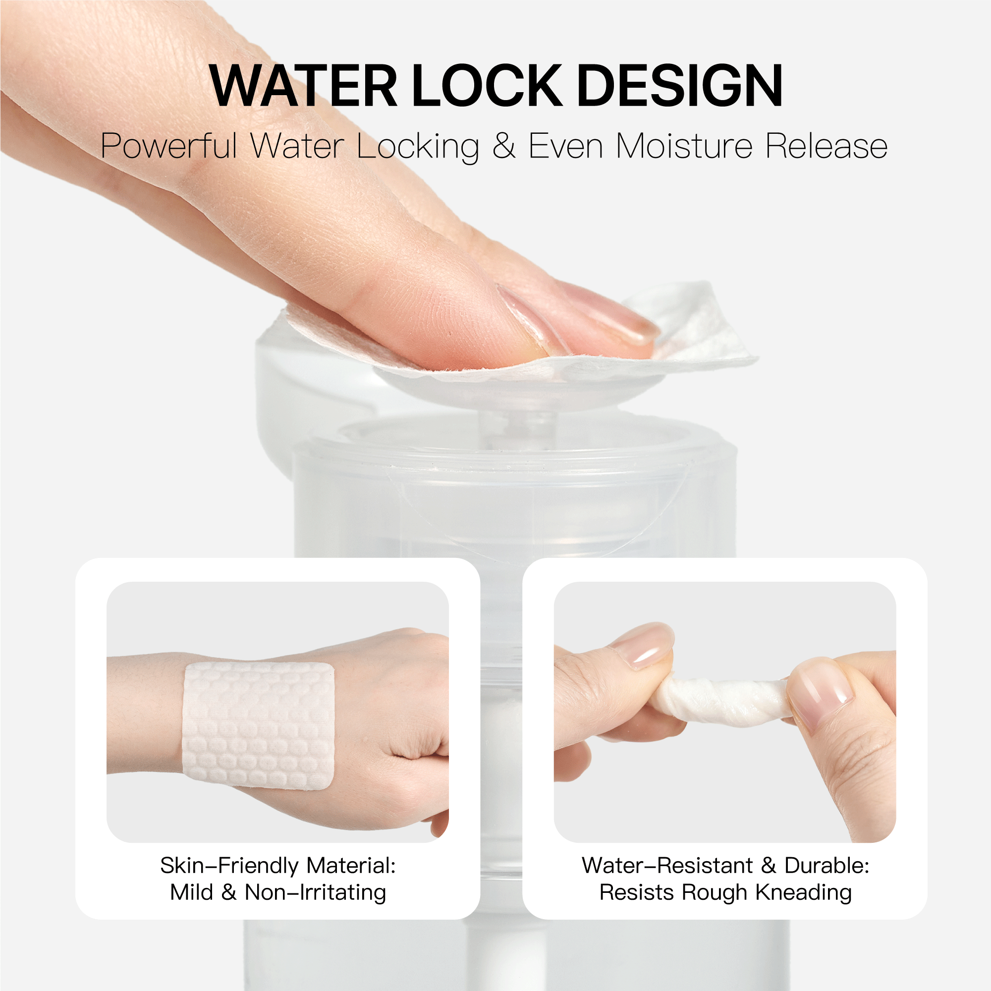 Soft-Grip Nail Wipes