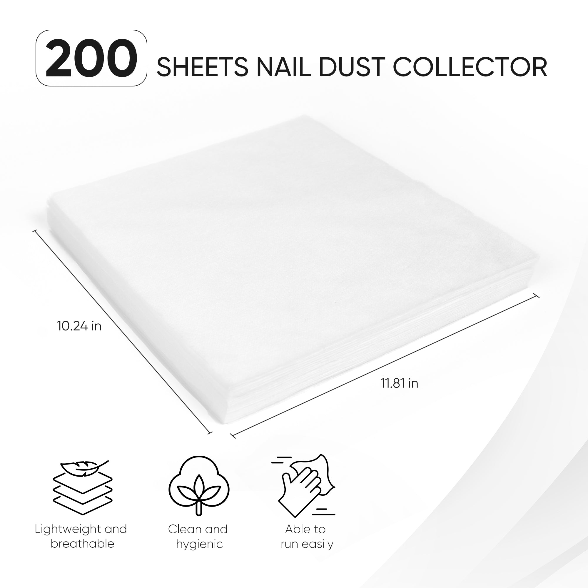 HALMAI Disposable Dust Collector Pre-Filter Sheets - Custom Fit