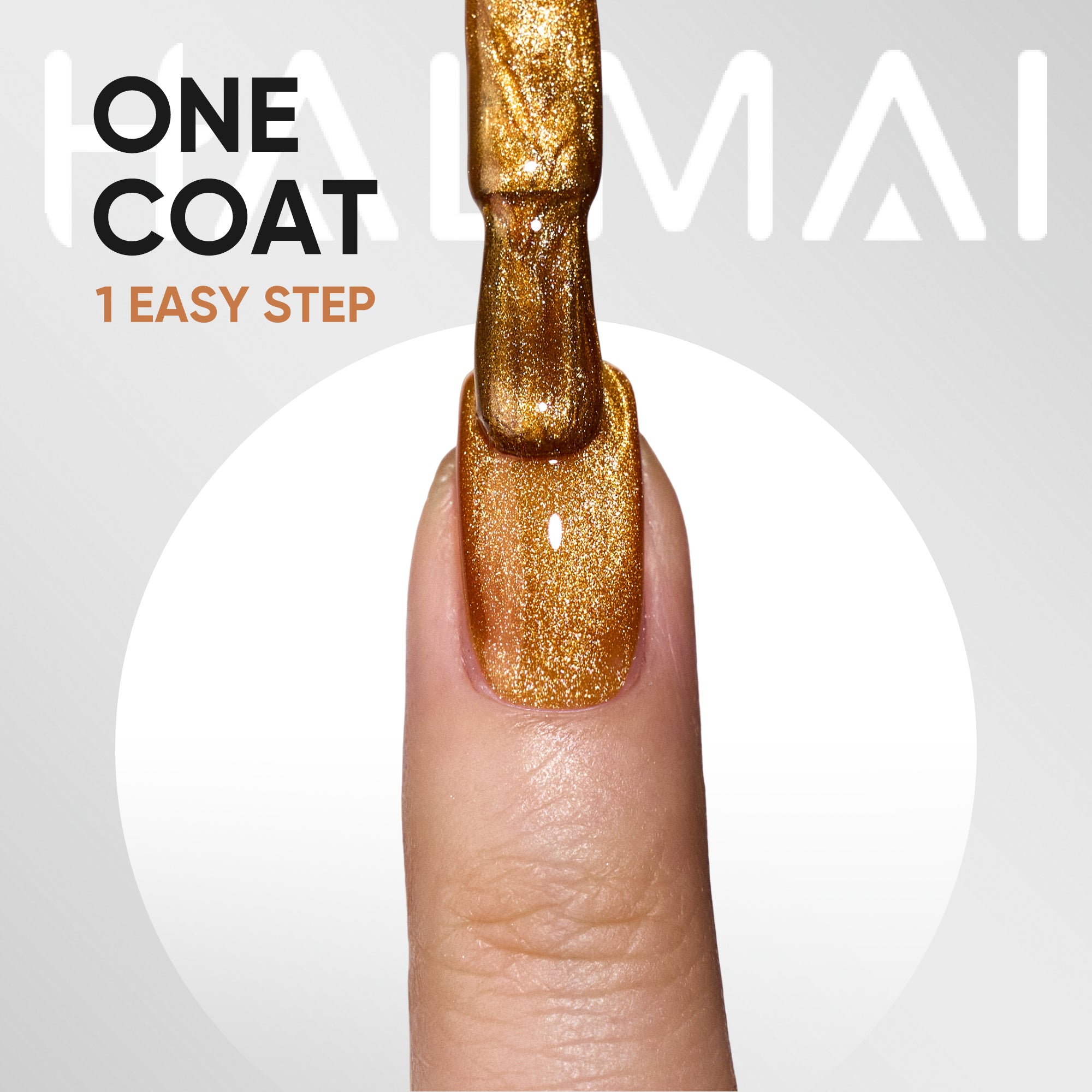 One Coat Gel-Sunset Gold