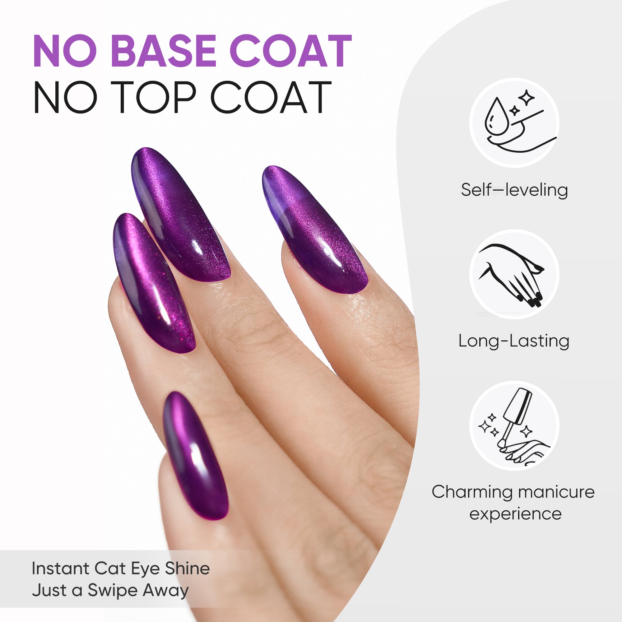 One Coat Gel-Starry Violet