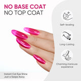 One Coat Gel-Neon Pink