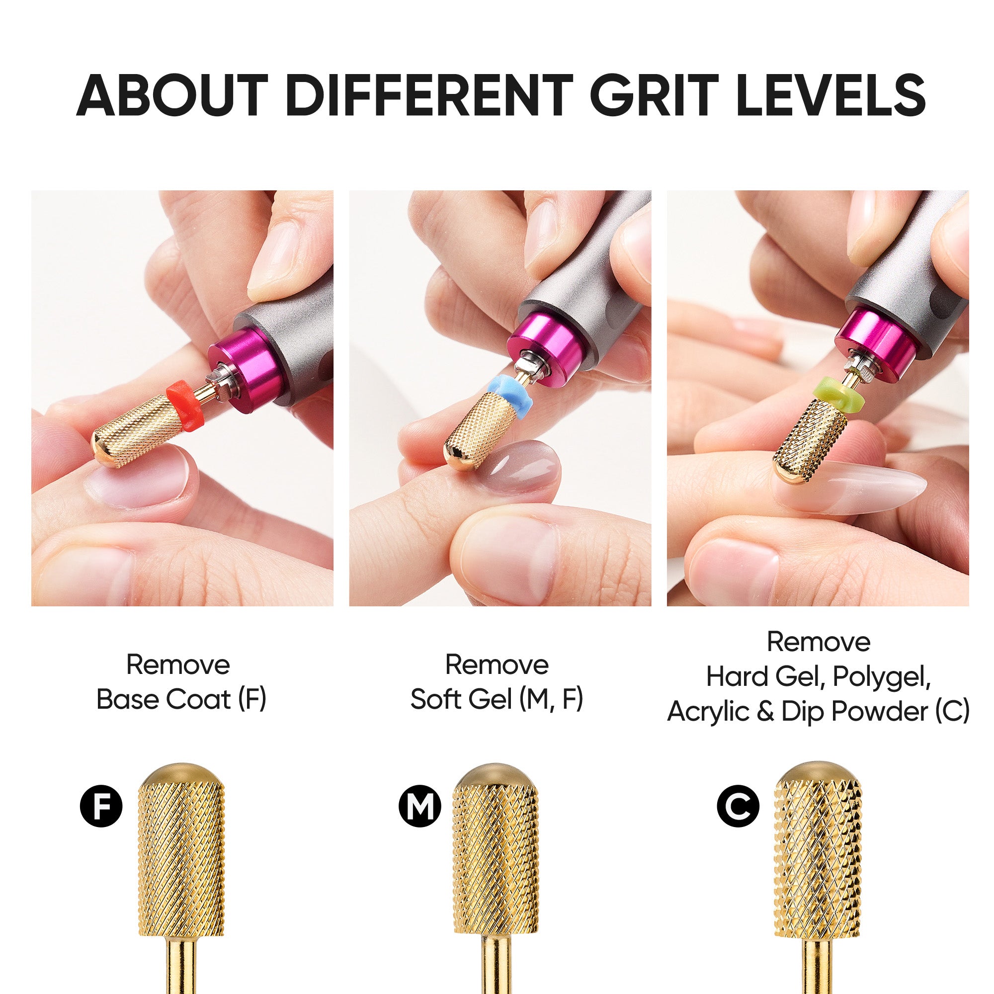 Large Barrel Smooth Bit-Gold