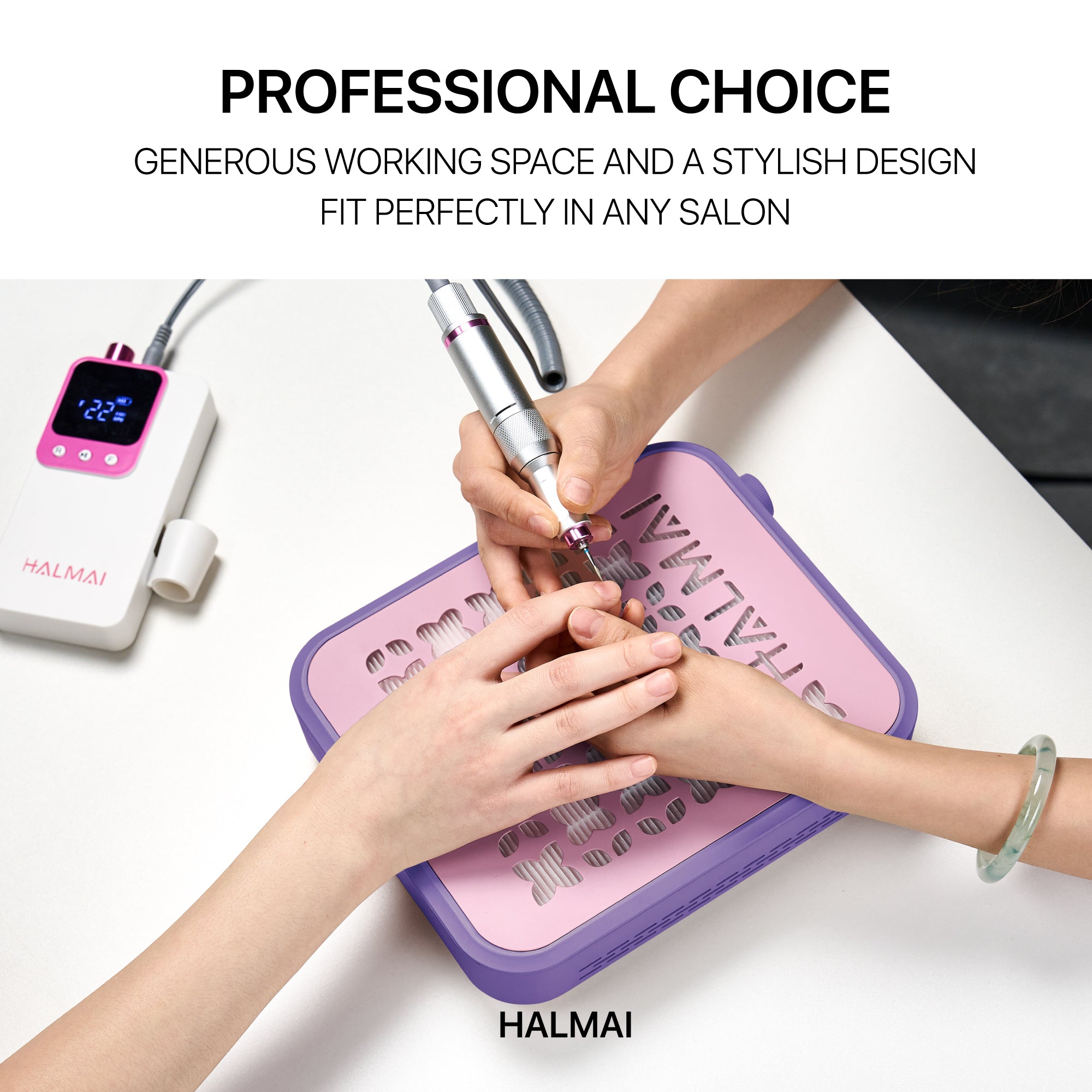 Rechargeable Cordless Nail Dust Collector