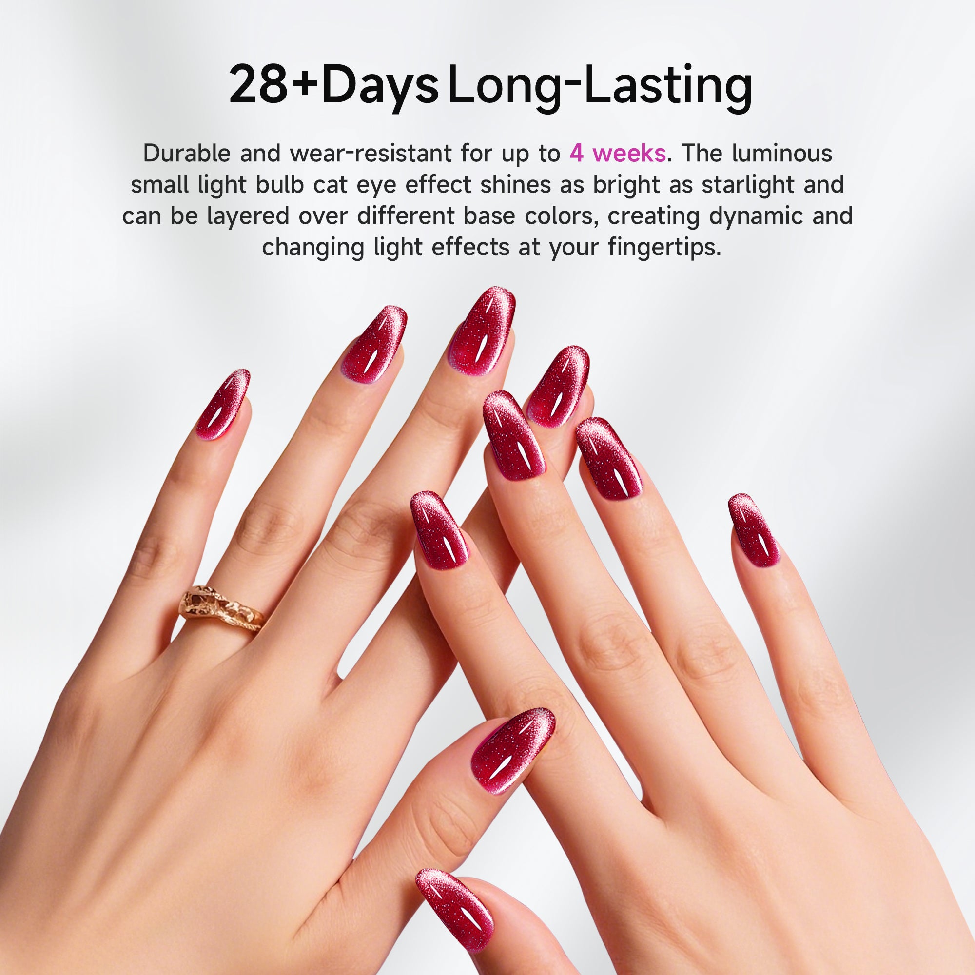 24D Cat Eye Gel Nail Polish 6 Colors 6*8ml