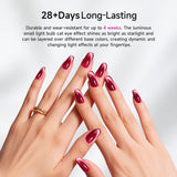 Luminous Reign-B 24D Cat Eye Gel Nail Polish 6 Colors 6*8ml（No Magnetic）
