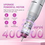 HALMAI 40000RPM HMC320 Salon-Grade Professional Electric Nail Drill