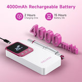 HALMAI 40000RPM HMC320 Salon-Grade Professional Electric Nail Drill