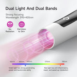 HALMAI UV Lamp Lite1 Handheld UV Nail Lamp for Gel Polish (White)