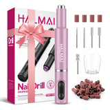 HMC180 Cordless Portable Electric Nail Drill Machine for Home with Max 20000 RPM