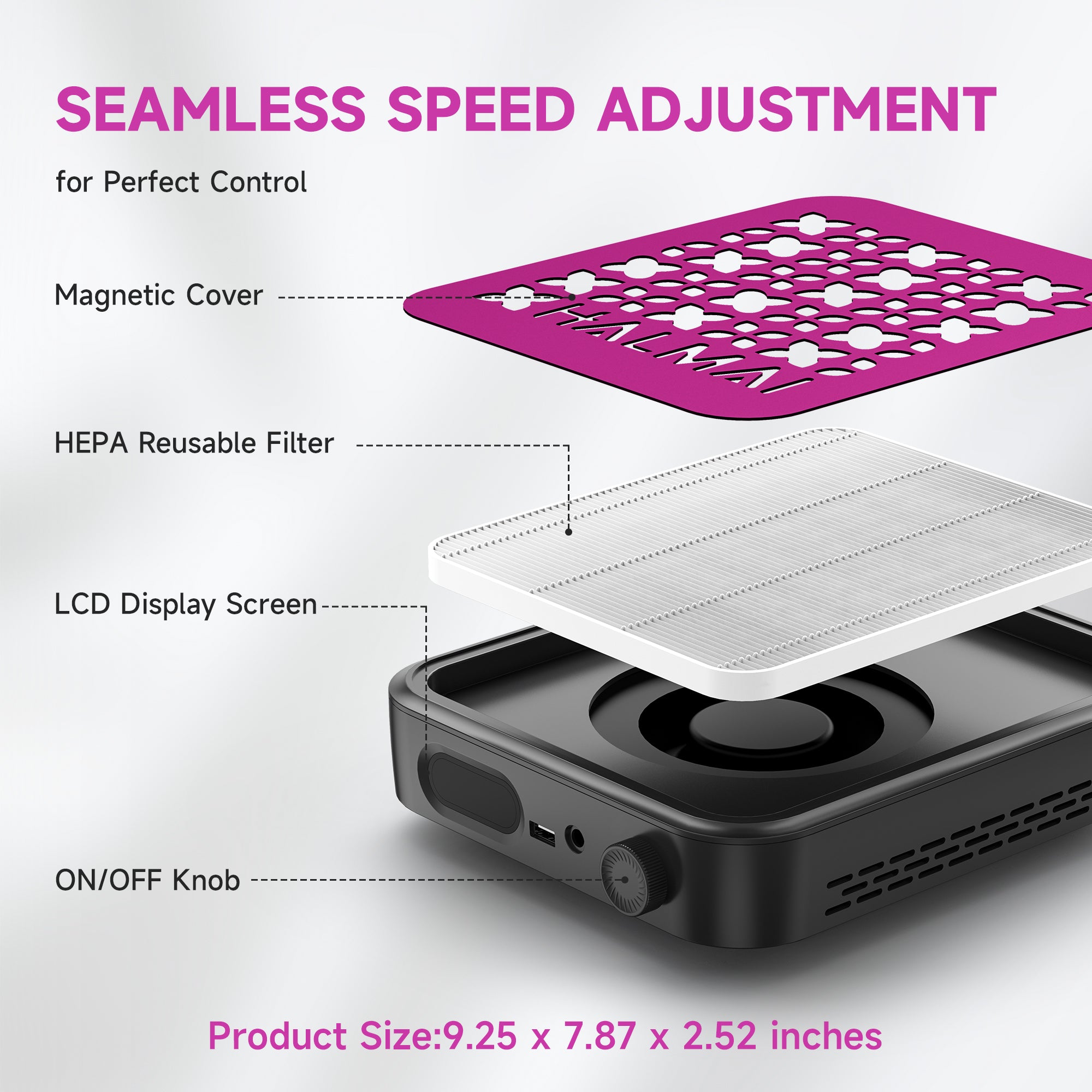 Professional Salon Quality at Home: 3-in-1 Nail Kit