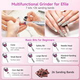 HALMAI 40000RPM HMC320 Salon-Grade Professional Electric Nail Drill