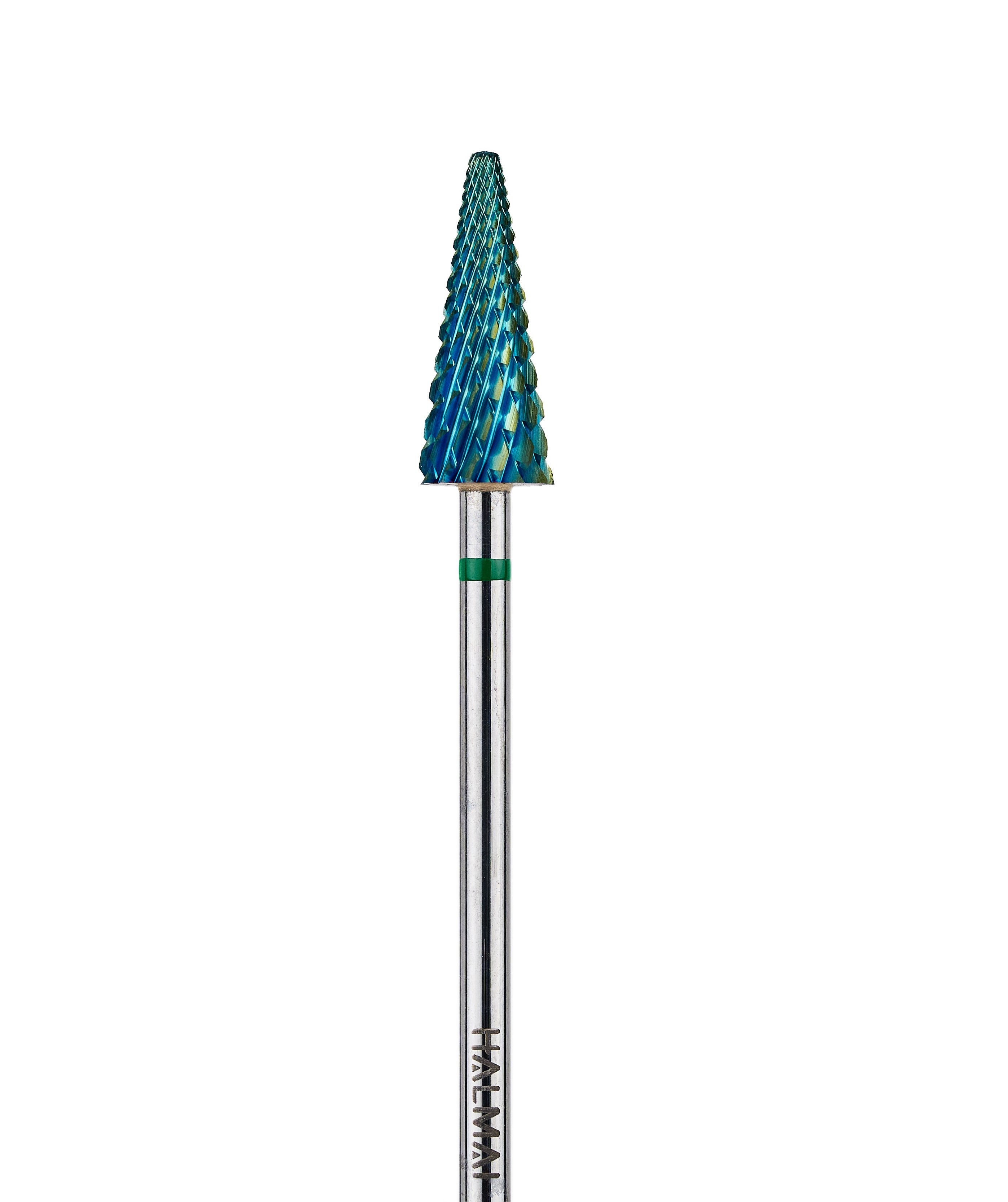 SharpOne All-in-One Nail Drill Bit – 360° Carbide Tree Shape Bit (Moss Green)