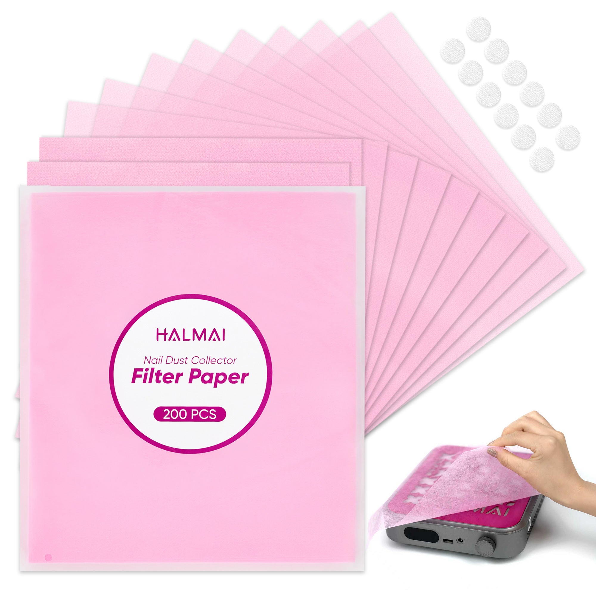 HA-1C100 HALMAI Disposable Dust Collector Pre-Filter Sheets - Custom Fit